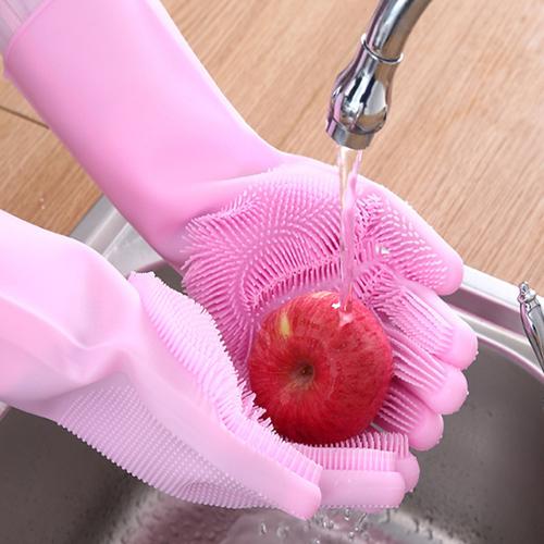 厨房硅胶手套杂务洗涤洗碗硅胶手套 餐具隔热厨房硅胶制品