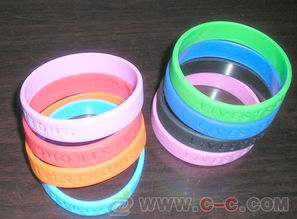 硅胶手环,广州硅胶制品,硅胶制品加工d51